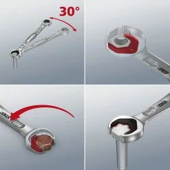 Wera 073280 JOKER Ratchet Combination Spanner 5/16" AF -Hot Sale Spanners & Wrenches Shop 020011 21 4