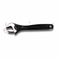 Beta Tools Beta 111N Phosphate Adjustable Spanner Wrench 8"