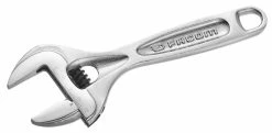 Facom 113AS.8C Thin Lightweight Wide Opening Adjustable Wrench 8"