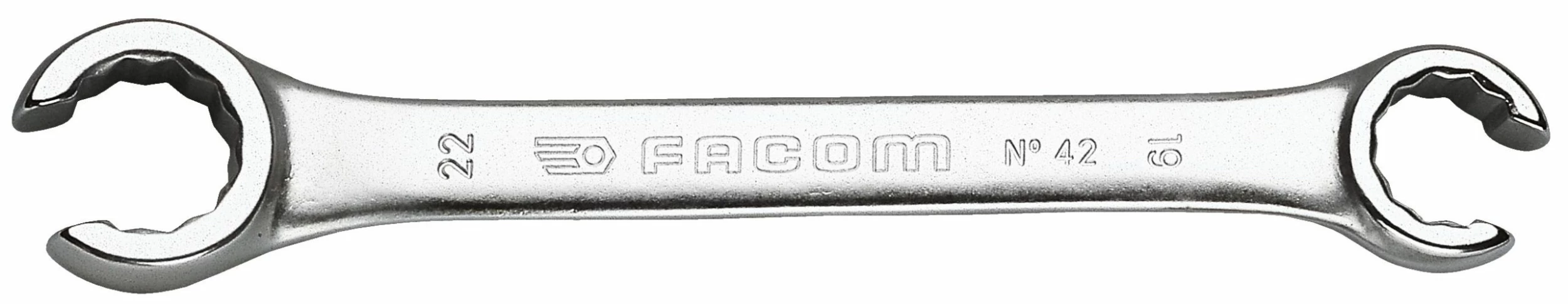 Facom 42.24X27 Flare Nut Wrench - 24 X 27 - BI-Hexagon (12 Point) 1 Facom 42.24X27 Flare Nut Wrench - 24 X 27 - BI-Hexagon (12 Point)