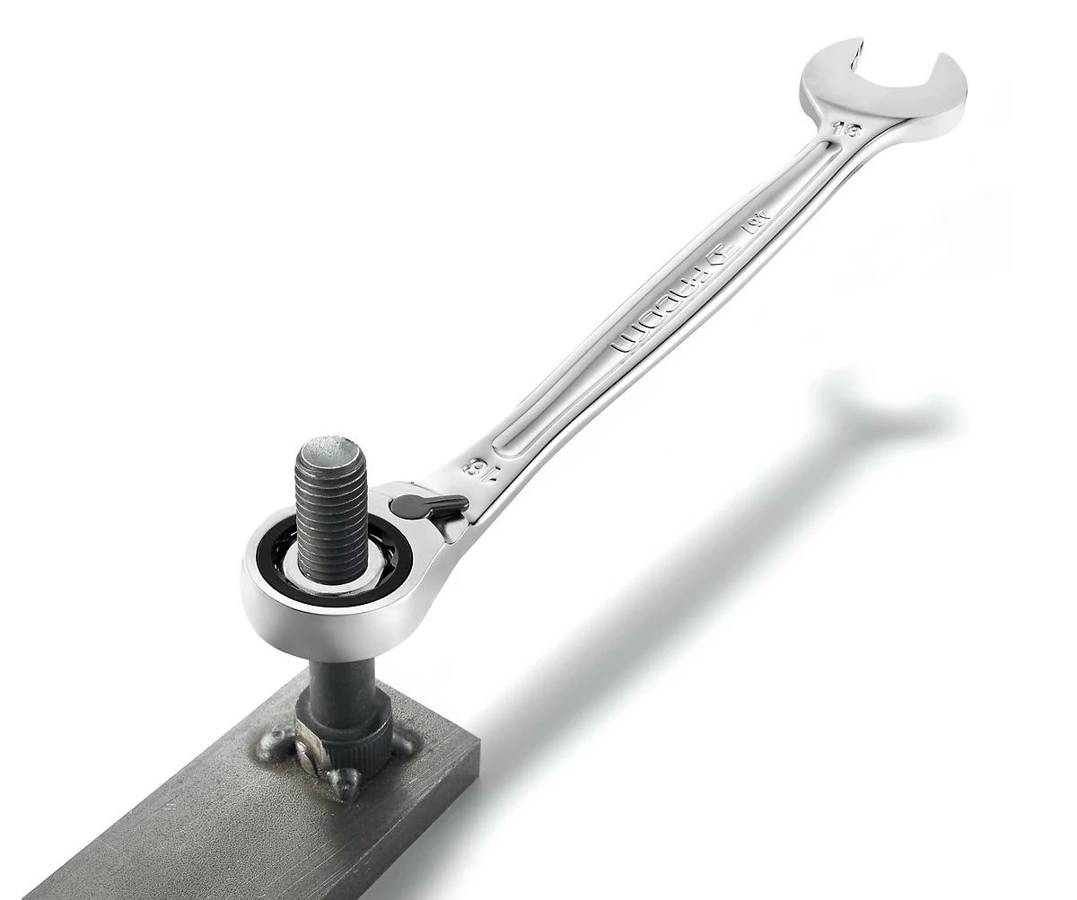 Facom 467B.18 Reversible Ratcheting Anti Slip Combination Spanner 18mm 3 Facom 467B.18 Reversible Ratcheting Anti Slip Combination Spanner 18mm - Image 3