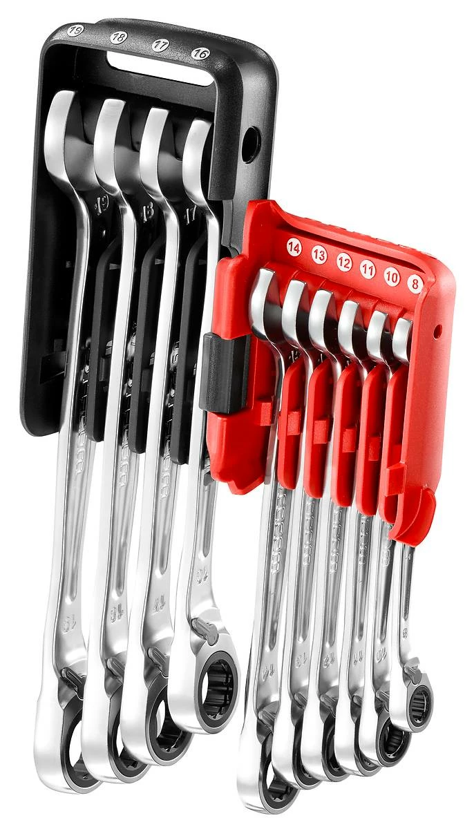 Facom 467BR.JP10 10 Piece 'Fast Ratchet' Ratcheting Combination Spanner Set 8-19mm 4 Facom 467BR.JP10 10 Piece 'Fast Ratchet' Ratcheting Combination Spanner Set 8-19mm - Image 4