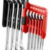 Facom 467BR.JP10 10 Piece 'Fast Ratchet' Ratcheting Combination Spanner Set 8-19mm