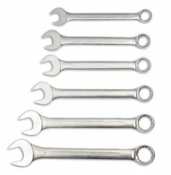 Laser 4887 6 Piece Jumbo Metric Combination Spanner Set 34-50mm