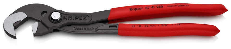 Knipex 87 41 250 Raptor Multiple Slip Joint Spanner 250mm 2 Knipex 87 41 250 Raptor Multiple Slip Joint Spanner 250mm - Image 2