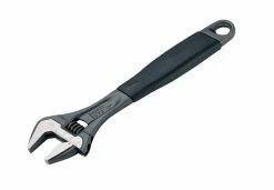 Bahco 9072 Black Finish Comfort Grip Adjustable Wrench 10"
