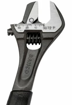 Bahco 9073P Black Finish Comfort Grip Adjustable Wrench With Reversible Jaw 12" 9 Bahco 9073P Black Finish Comfort Grip Adjustable Wrench With Reversible Jaw 12" -Hot Sale Spanners & Wrenches Shop 90P Series 3 3