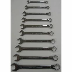 King Dick Tools King Dick TKC10M 10 Piece Metric Combination Spanner Set 8-24mm