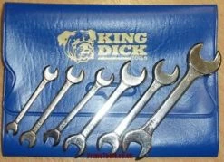 King Dick Tools King Dick TKO760W Miniature Open End Spanner Set 0BA-10BA