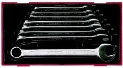 Teng TT3592 8 Pce. AF (Imperial) Combination Spanner Set In Tool Box Module Tray