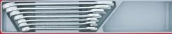 Teng Tools Teng TTX2032 7 Pce. Large Metric Combination Spanner Set In Tool Box Tray